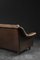 Mid-Century Danish Modern Brown Leather 3-Seater Sofa, 1970s, Image 15