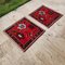 Turkish Floral Rugs, Set of 2 3