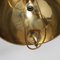 Ceiling Lamp in Brass by Florian Schulz, Germany, 1970s 3