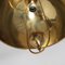 Ceiling Lamp in Brass by Florian Schulz, Germany, 1970s, Image 3