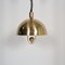 Ceiling Lamp in Brass by Florian Schulz, Germany, 1970s 4