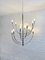 Large Chrome Piazza San Marco Chandelier by Vico Magistretti for Oluce, Italy, 2000s 3