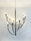 Large Chrome Piazza San Marco Chandelier by Vico Magistretti for Oluce, Italy, 2000s 2
