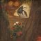Carel Hendrik Phaff, Nature Morte, 1855, Grande Huile sur Toile, Encadrée 13