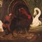 Carel Hendrik Phaff, Nature Morte, 1855, Grande Huile sur Toile, Encadrée 12