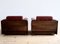 Armchairs in Red Leather, Finland, 1970s, Set of 2, Image 7