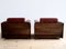 Fauteuils en Cuir Rouge, Finlande, 1970s, Set de 2 7