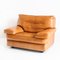 Vintage Leather Armchair by Roche Bobois, 1980s, Image 1