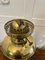 Victorian Reeded Column Brass Oil Lamp, 1880s 9
