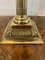 Victorian Reeded Column Brass Oil Lamp, 1880s, Image 6