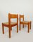 Vintage Oak and Rush Chairs by Charlotte Perriand, 1960s, Set of 7 5