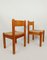 Vintage Oak and Rush Chairs by Charlotte Perriand, 1960s, Set of 7, Image 5