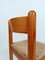 Vintage Oak and Rush Chairs by Charlotte Perriand, 1960s, Set of 7 4