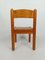 Vintage Oak and Rush Chairs by Charlotte Perriand, 1960s, Set of 7, Image 11