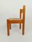 Vintage Oak and Rush Chairs by Charlotte Perriand, 1960s, Set of 7 9