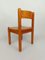 Vintage Oak and Rush Chairs by Charlotte Perriand, 1960s, Set of 7 10