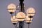 Lampe Orbit en Verre Murano de Mazzega, Italie, 1960s 5