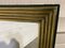 Large 19th Century French Reeded Brass Wall Mirror, 1870s, Image 13