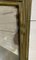 Large 19th Century French Reeded Brass Wall Mirror, 1870s, Image 5