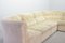 Creamy Velvet Modular Sofa by Laauser, 1970s, Set of 6, Image 7