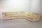 Creamy Velvet Modular Sofa by Laauser, 1970s, Set of 6, Image 2