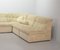 Creamy Velvet Modular Sofa by Laauser, 1970s, Set of 6, Image 11