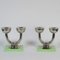 Art Decó Candleholders, 1930s, Set of 2, Image 1