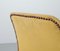 Gelber Italienischer Mid-Century Beistellstuhl im Stil von Augusto Bozzi, 1950er 12