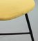 Gelber Italienischer Mid-Century Beistellstuhl im Stil von Augusto Bozzi, 1950er 15