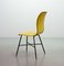 Gelber Italienischer Mid-Century Beistellstuhl im Stil von Augusto Bozzi, 1950er 5