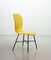 Chaise d'Appoint Mid-Century Jaune dans le style d'Augusto Bozzi, Italie, 1950s 2