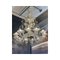 Floral Venetian Ca Rezzonico Gold Chandelier in Murano Glass 9