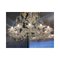 Floral Venetian Ca Rezzonico Gold Chandelier in Murano Glass 10