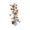 Flowers Murano Glass Cascade Chandelier by Simoeng 1