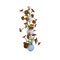 Flowers Murano Glass Cascade Chandelier by Simoeng, Image 1