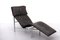 Leather Chaise Lounge by Tord Björklund for Ikea, 1980s, 1982 5