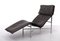 Leather Chaise Lounge by Tord Björklund for Ikea, 1980s, 1982 1