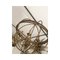 Gold-Leaf and Clay Sphere Chandelier by Simoeng, Image 2