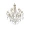 Ivory Florentine Iron and Crystals Chandelier by Simoeng 1