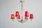 French Chandelier with Six Lights, 1950, Image 9