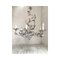 Brunish-Clay Florentine Wrought Iron Leafs Chandelier by Simoeng, Image 13