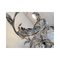 Brunish-Clay Florentine Wrought Iron Leafs Chandelier by Simoeng, Image 2