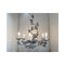 Brunish-Clay Florentine Wrought Iron Leafs Chandelier by Simoeng, Image 5