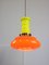 Lampada Mid-Century eclettica in vetro al neon e ottone, Immagine 12