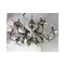 Brunish-Silver Florentine Wrought Iron Chandelier by Simoeng 8