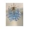 Lámpara de araña Selle de cristal de Murano azul de Simoeng, Imagen 7