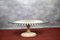 Vintage Hollywood Regency Marguerite Coffee Table in Shaped Wood and Glass from Chelini, Florence, Italy, 1970s 2