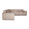 Beluga Velvet Fabric Corner Sofa in Cream from Iconx Studio 8