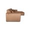 Sofá esquinero Astra de tela de terciopelo marrón de Iconx Studios, Imagen 6