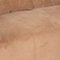 Sofá esquinero Astra de tela de terciopelo marrón de Iconx Studios, Imagen 3